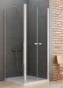 New Trendy New Soleo 90x90x195 cm kabina wspornik skośny przejrzyste